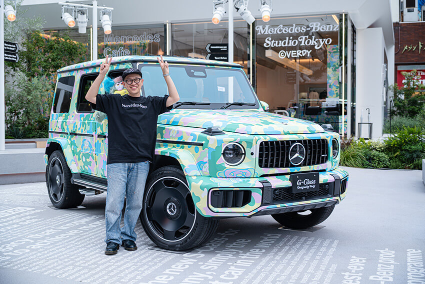 VERDY「Gクラスは“ストリートカルチャーの先輩”が乗っていた車