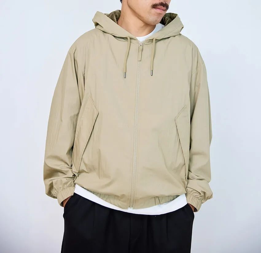 「フーデッドブルゾン」全2色 7990円／ユニクロ ユー（ユニクロ 0120-170-296）