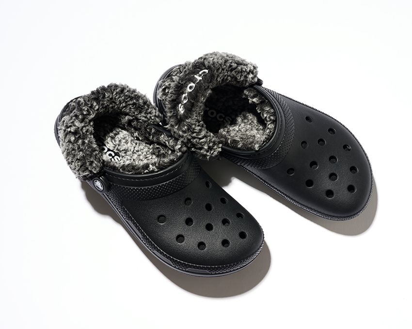 「クラシック フリース ラインド クロッグ」8800円／クロックス（クロックス・ジャパン　0120-55-9694）