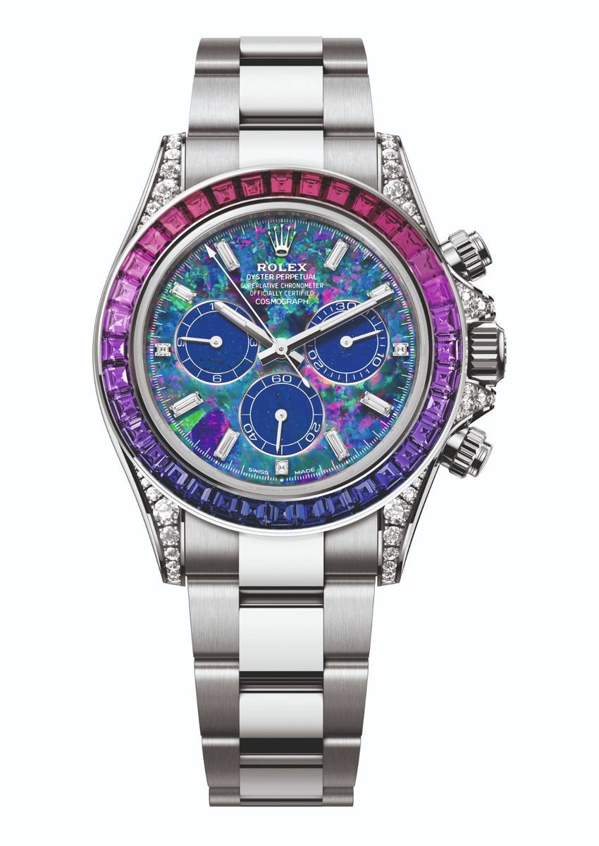 Winter 「コスモグラフ デイトナ」950プラチナケース、径40mm、自動巻き。落札価格1000万ポンド（約20.9億円）