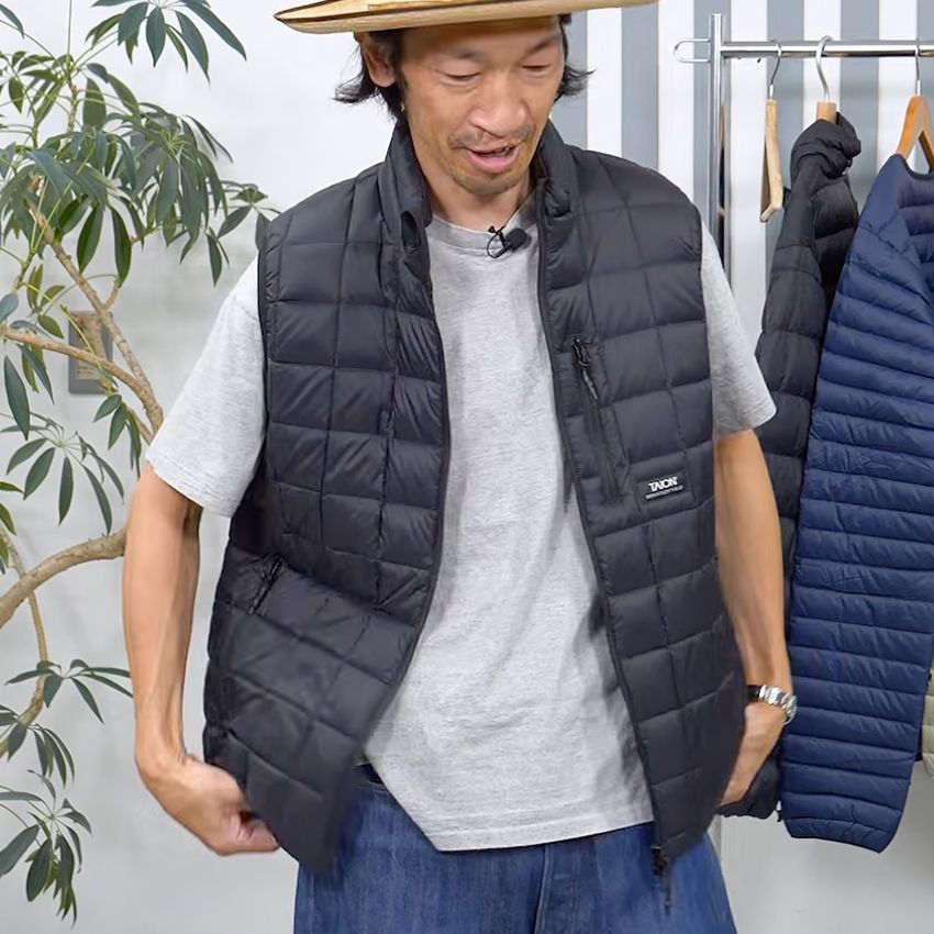 ハラ（178cm、60kg）は「タイオン」のLサイズを着用