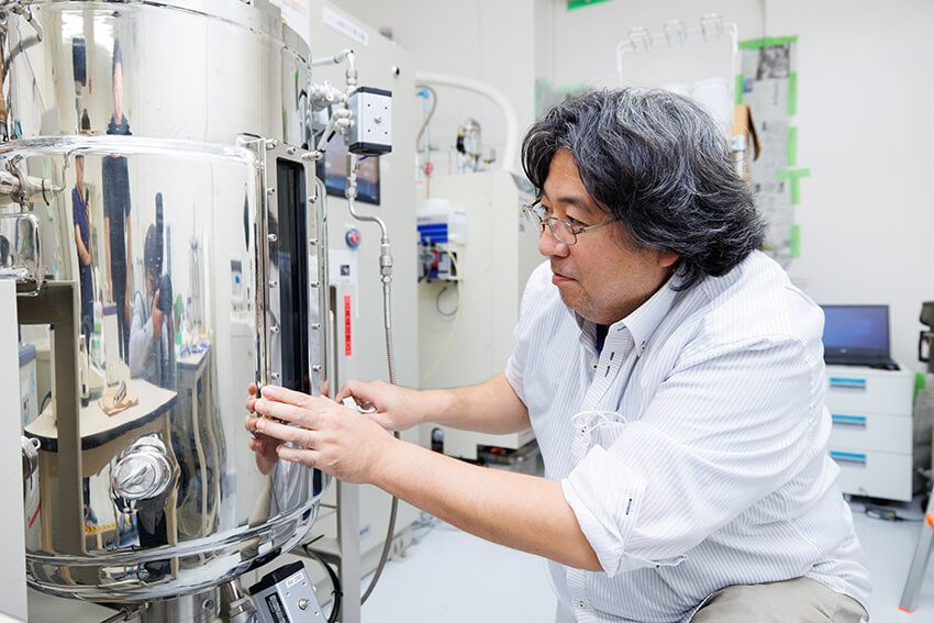 うま藻開発のキーマンのひとり、多田清志CTO。