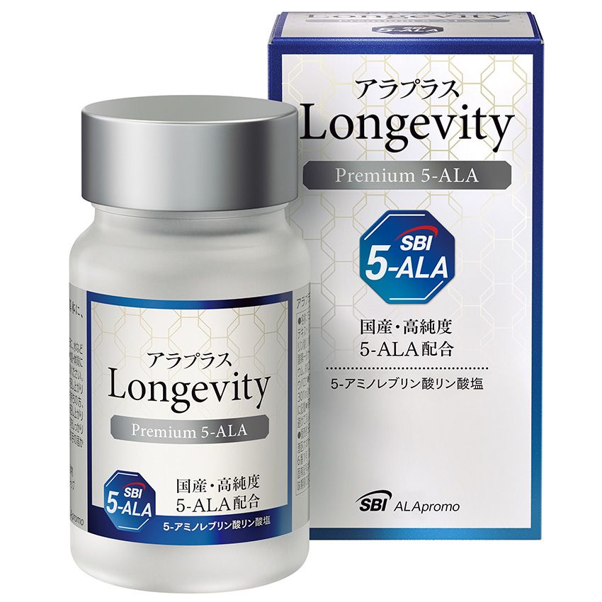 「プレミアム5-ALA」60粒 3758円／SBIアラプロモ　0120-952-755