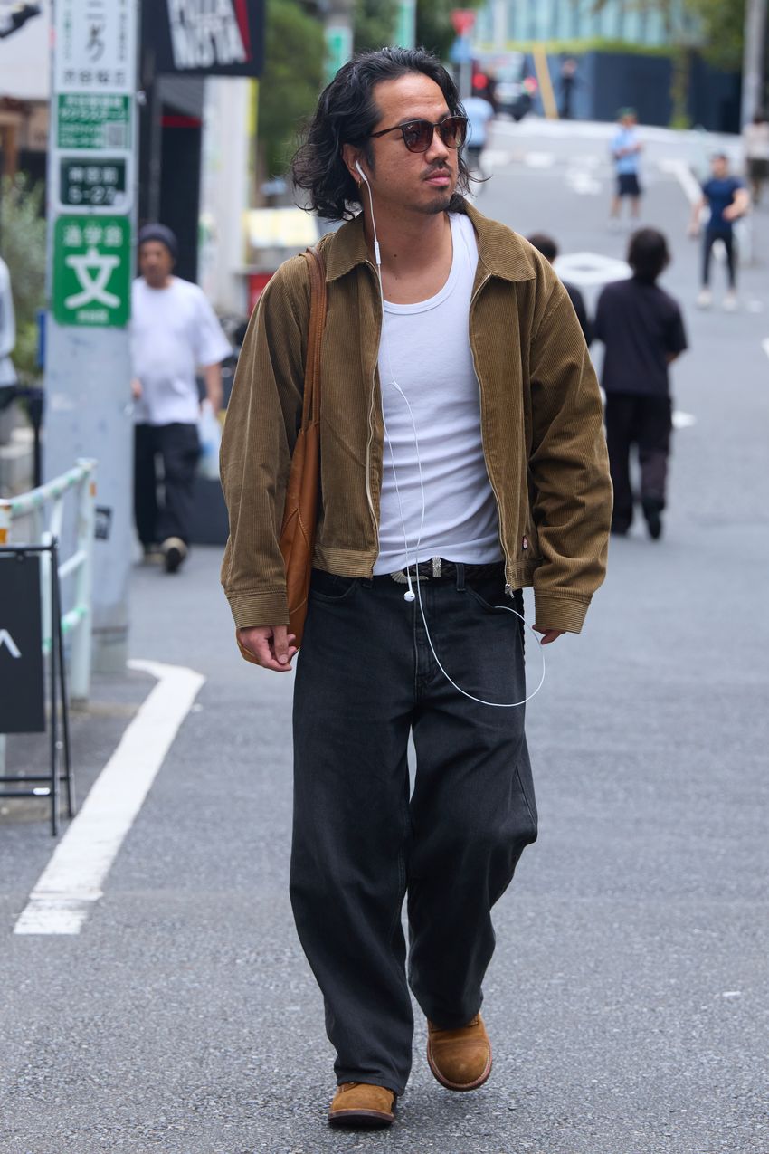Gジャン、ナイロンジャケットetc.秋の“アウター事情”を街角で調査してみた - 4枚目の画像