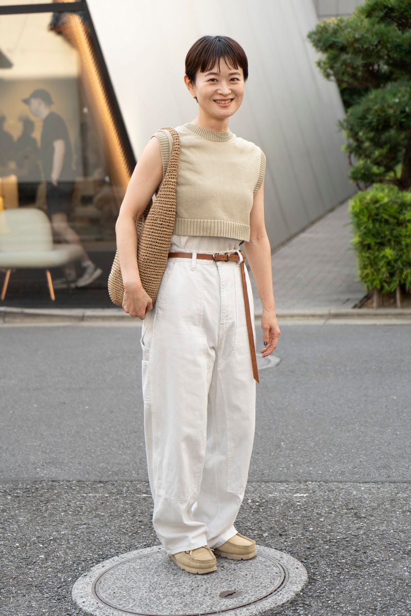 オーラリーのニットコーディネート | 250828-0158-38 植村 望