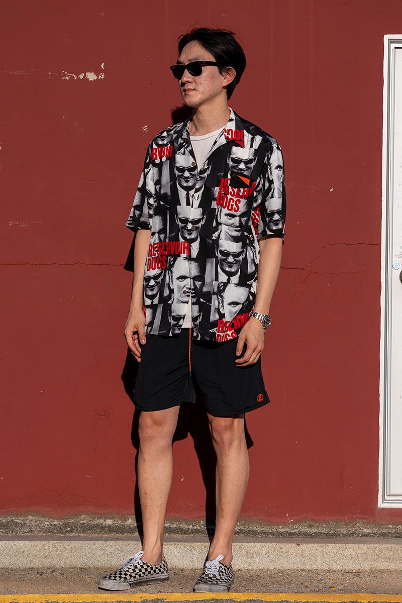 シャツ ワコマリア  Tシャツ メイドウォーン  パンツ バキット  スニーカー ヴァンズ  腕時計 ロレックス  サングラス レイバン