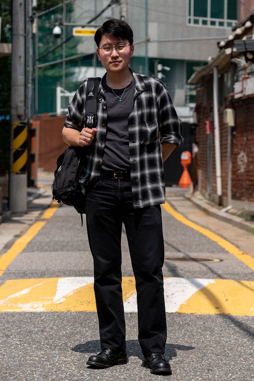 韓国の洒落者たちに学ぶ「夏の長袖スタイル」。秋へのシフトチェンジの参考に！ - 3枚目の画像