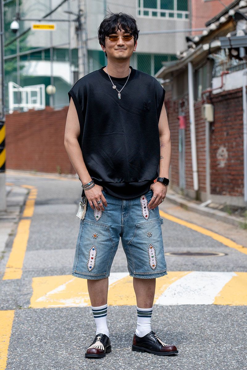 キャピタルのデニムコーディネート | 250825-1759-50 パク・ダイン