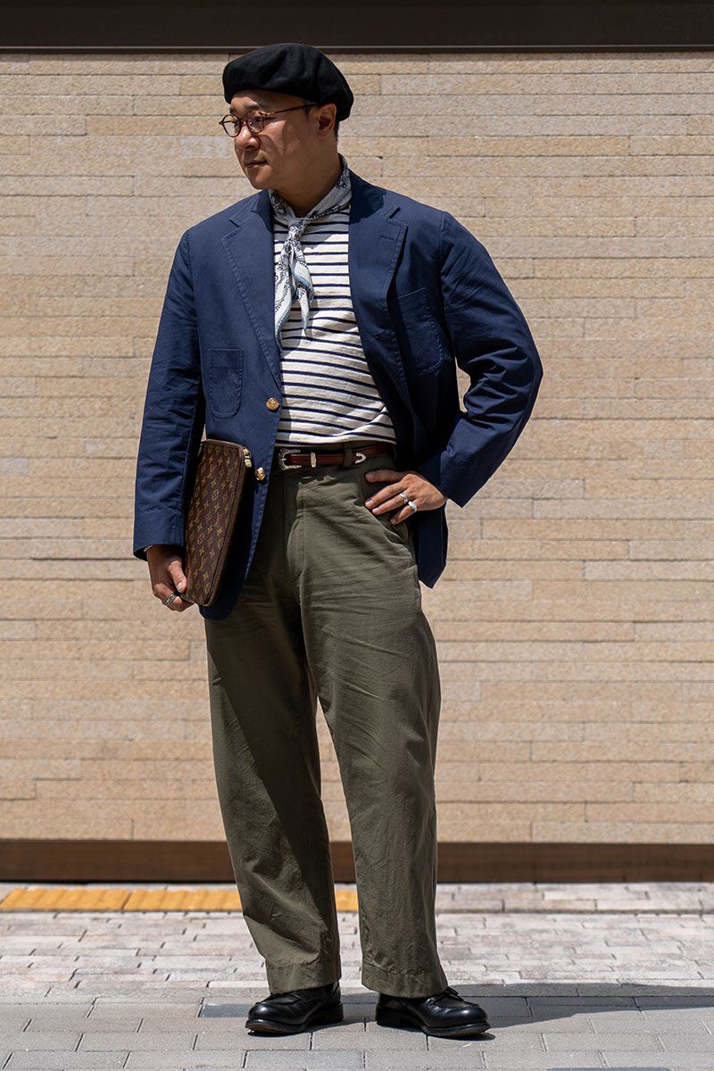 ブラウン.OCのジャケットコーディネート | 250825-1818-36 OC 2枚目の写真