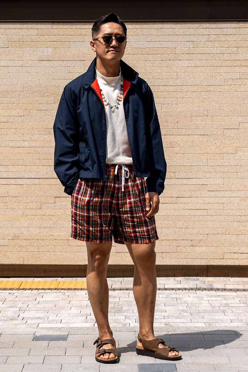 ジェイプレスのショーツコーディネート | 250825-1830-04 ジョン・ドンジン