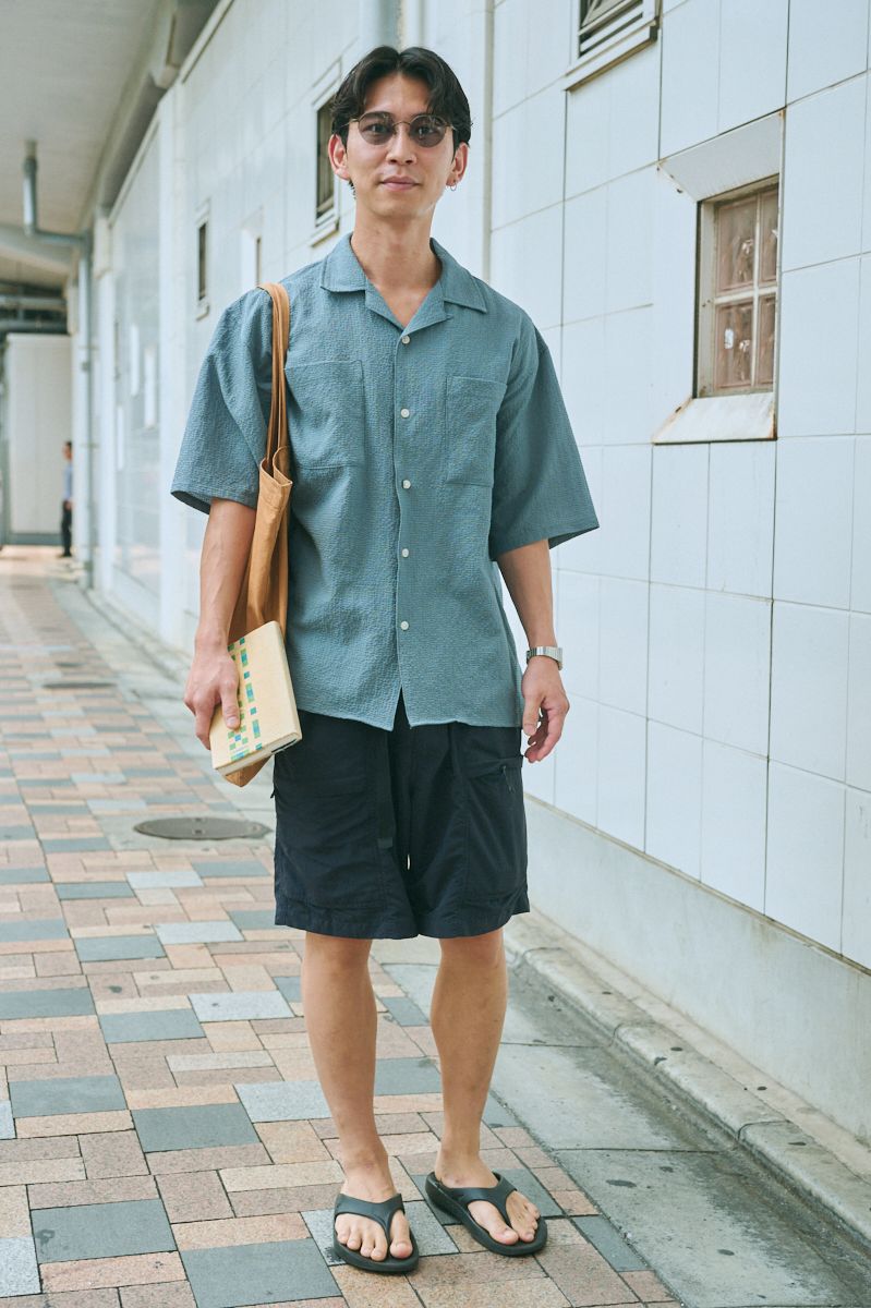 不明のシャツコーディネート | 250828-0214-49 坂本 俊