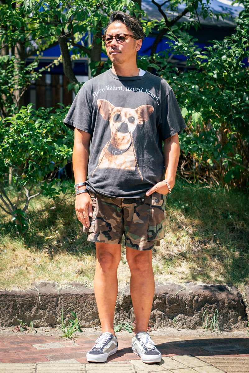 ヴィンテージ のTシャツコーディネート | 250828-0858-49 大沼進太郎