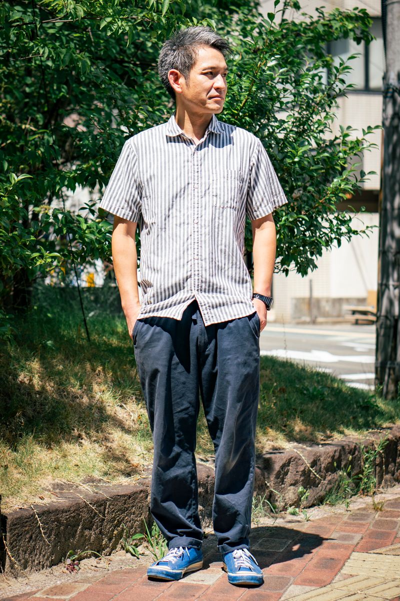 ザノースフェイスのシャツコーディネート | 250828-0921-09 森山 渉