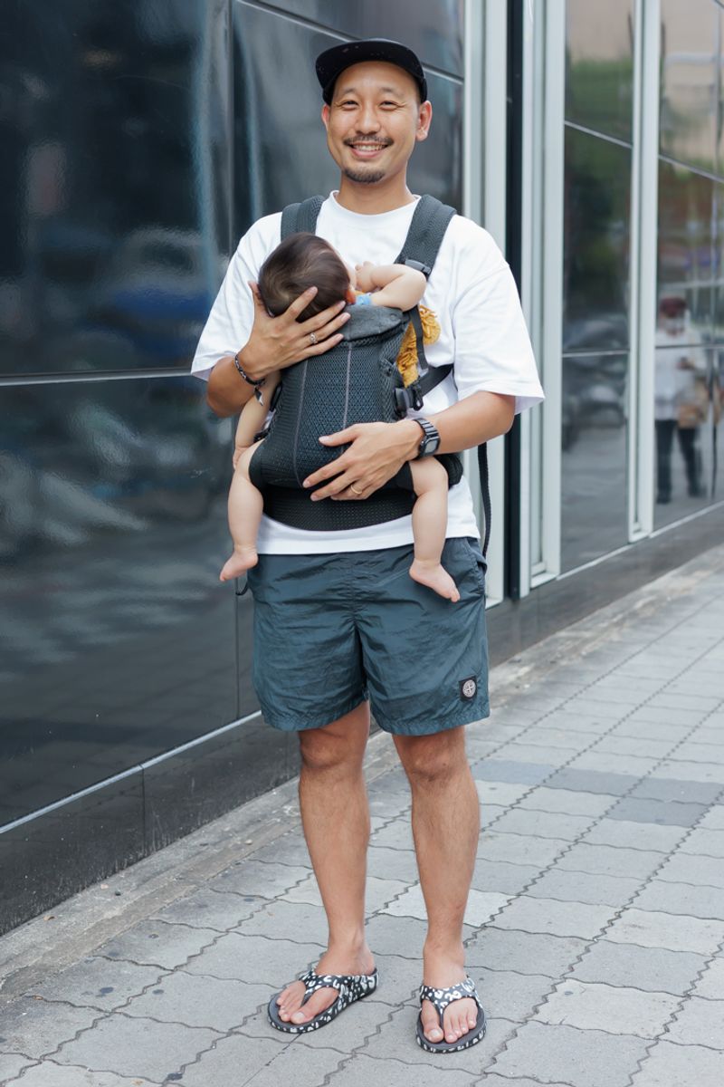 ブルックスブラザーズ×アーバンリサーチのTシャツコーディネート | 250830-0919-04 松本祐紀