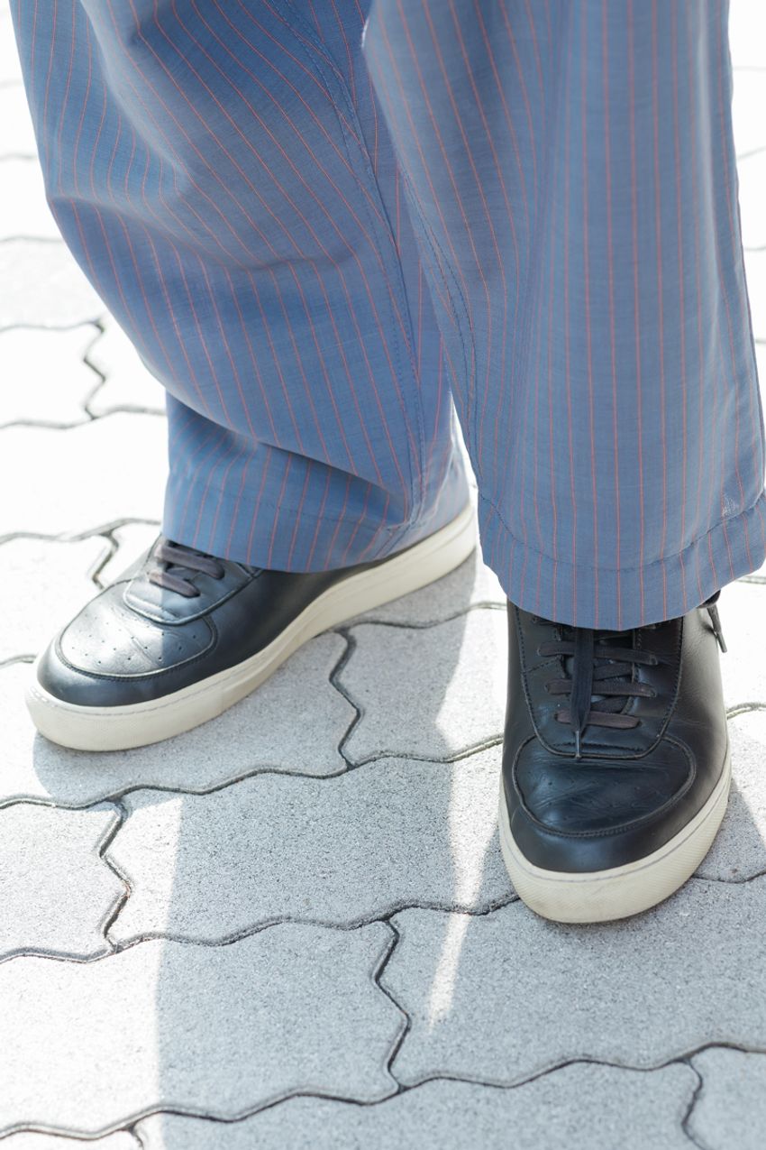 「ベルト」があるとなしとじゃ大違い！選びも合わせも上手な洒落者3名をスナップ - 3枚目の画像