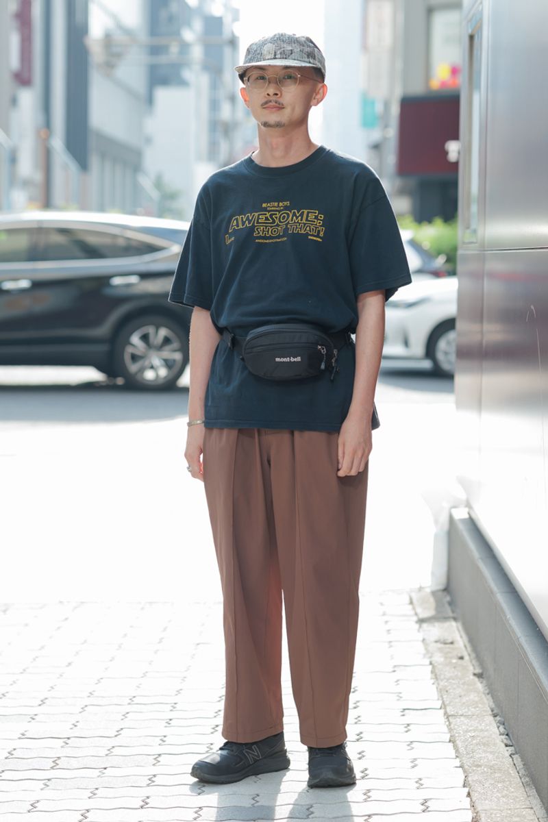 不明のTシャツコーディネート | 250828-0543-04 山田俊哉