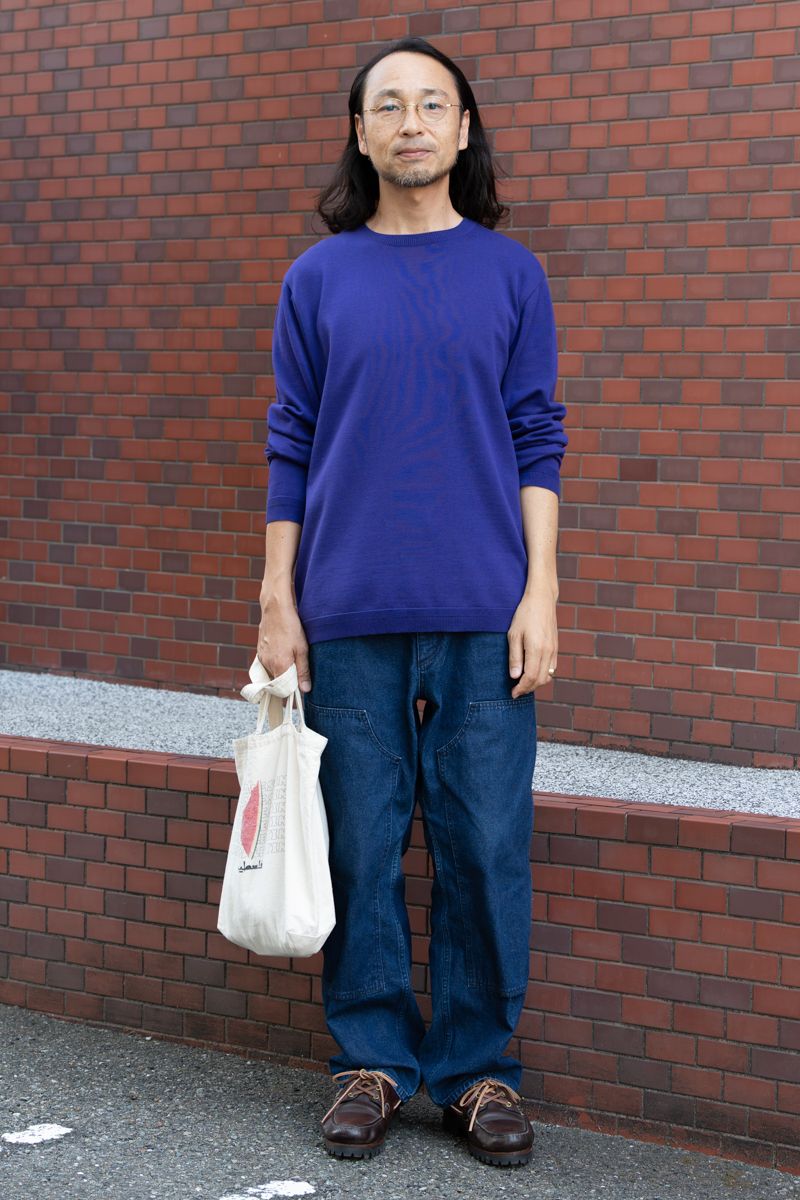 フジトのニットコーディネート | 250904-1519-56 草薙 憲