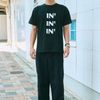 不明のTシャツコーディネート | 250831-1449-26 大川