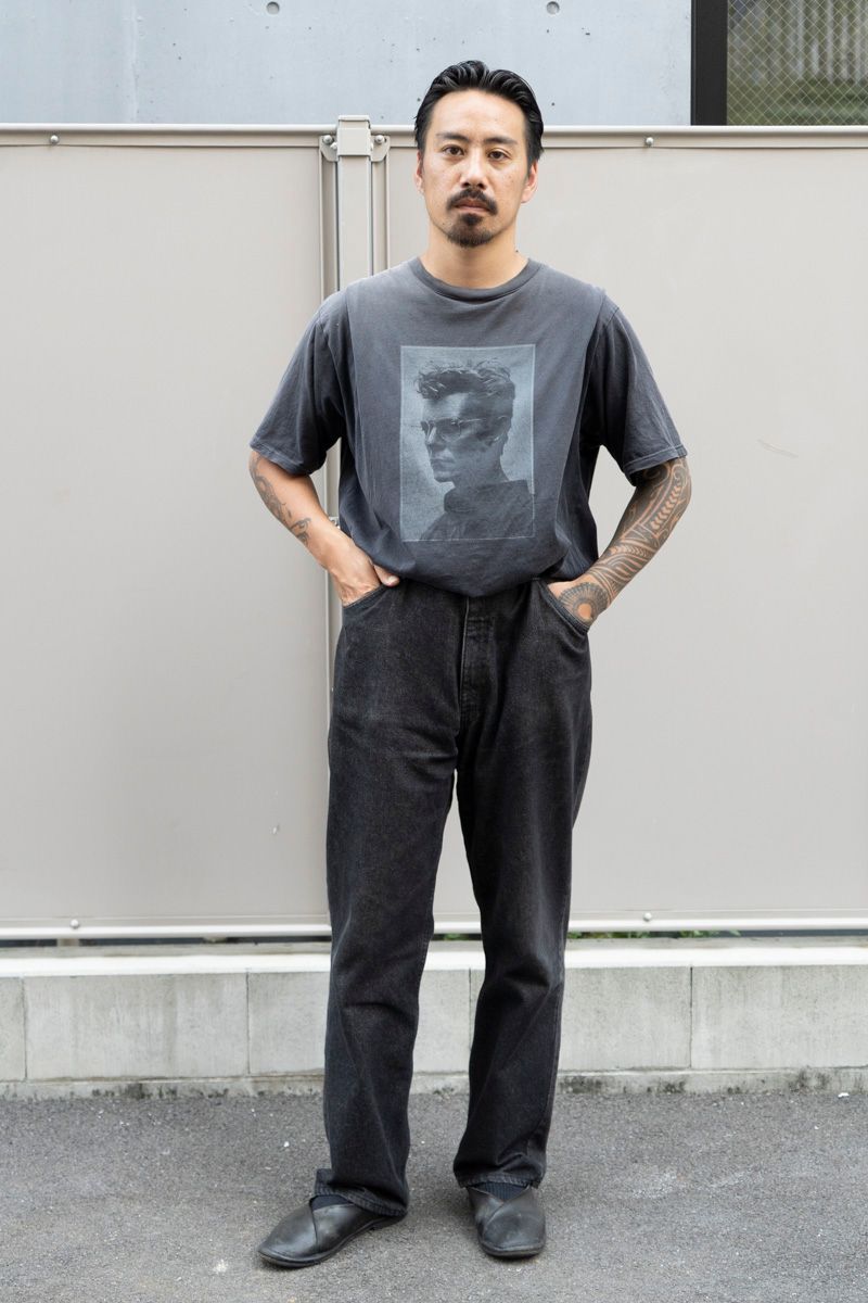 古着のTシャツコーディネート | 250907-0931-20 酒井元太