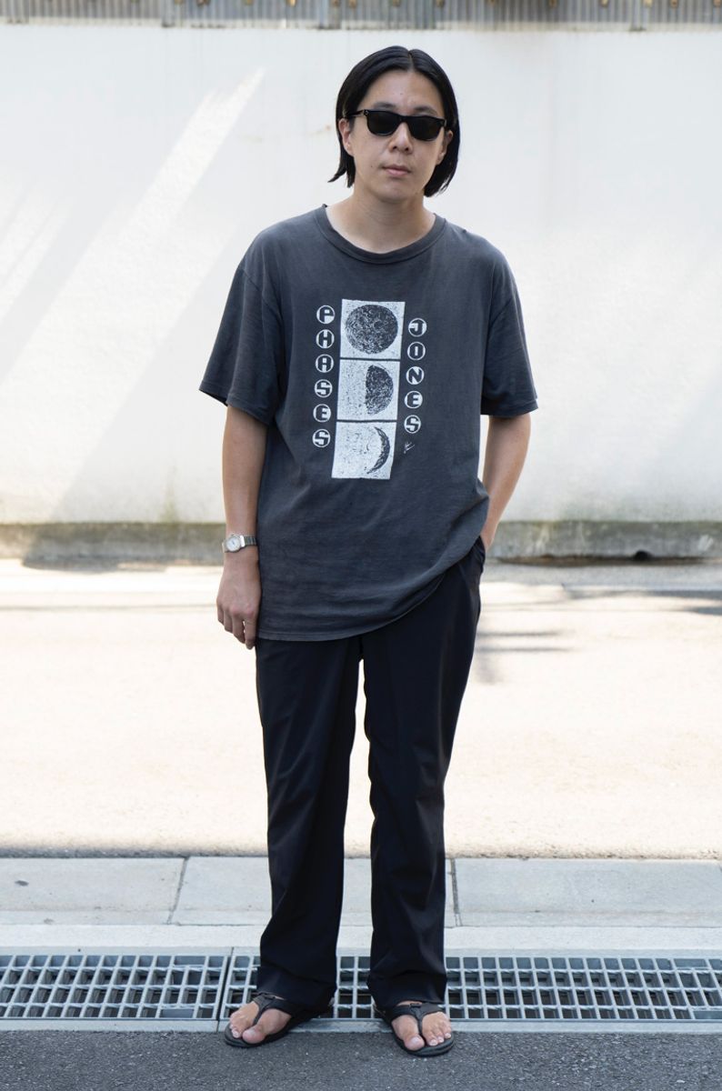 古着のTシャツコーディネート | 250907-0936-34 中長駿平