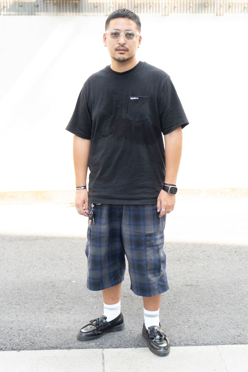 シュプリームのTシャツコーディネート | 250907-0944-31 中谷俊雄
