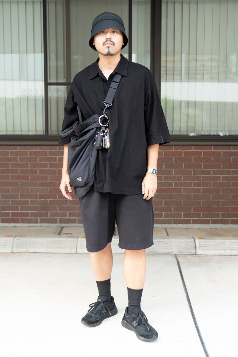 エヌハリウッドのポロシャツコーディネート | 250907-1014-48 太田裕介