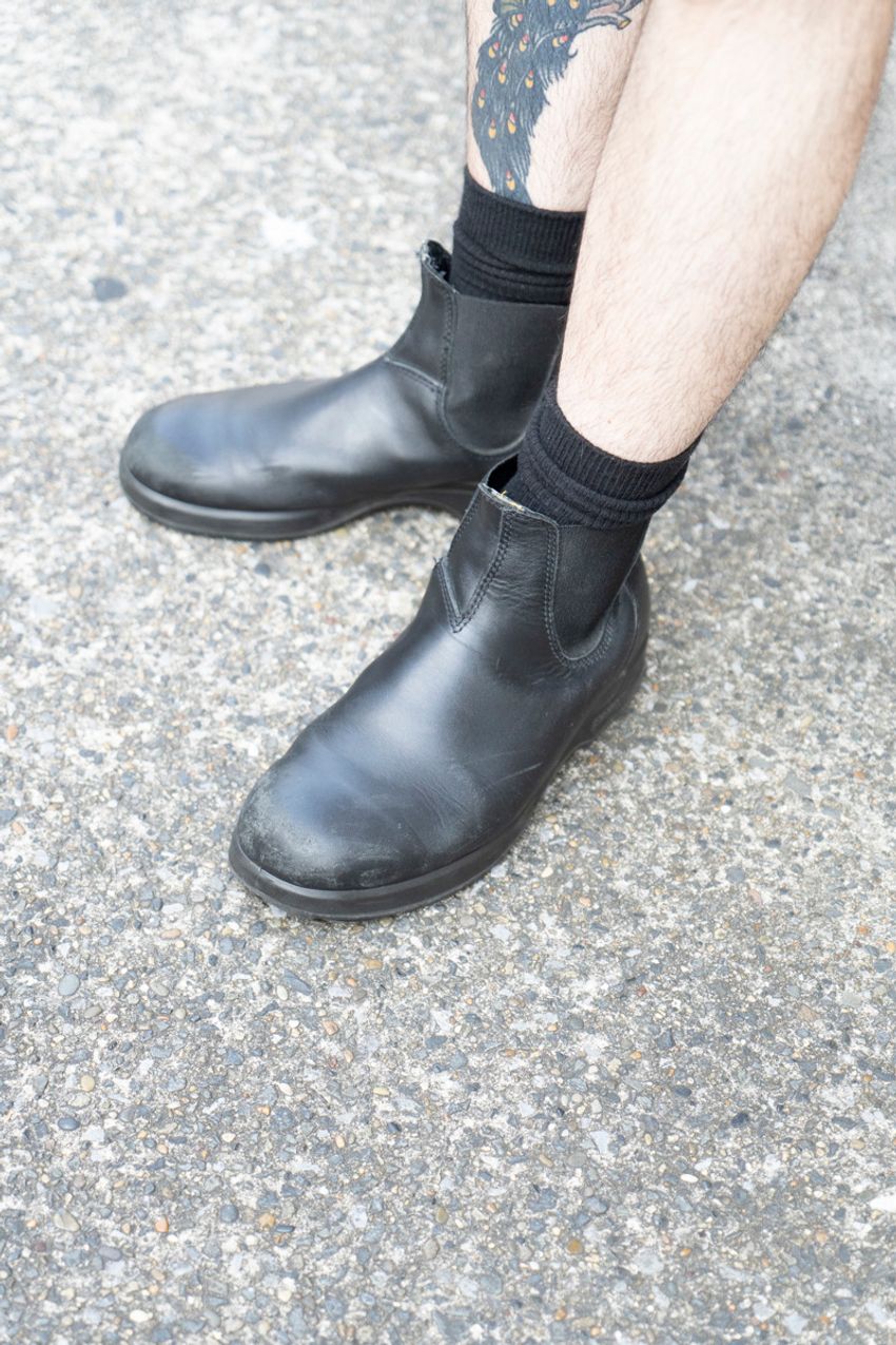 ショーツと好相性のブーツは「サイドゴア」だ！ラフな装いをスマート＆タフに見せた3名の洒落者 - 7枚目の画像