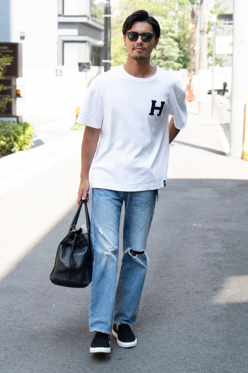 ダブルスタンダードクロージングのTシャツコーディネート | 250907-1107-39 天野泰良