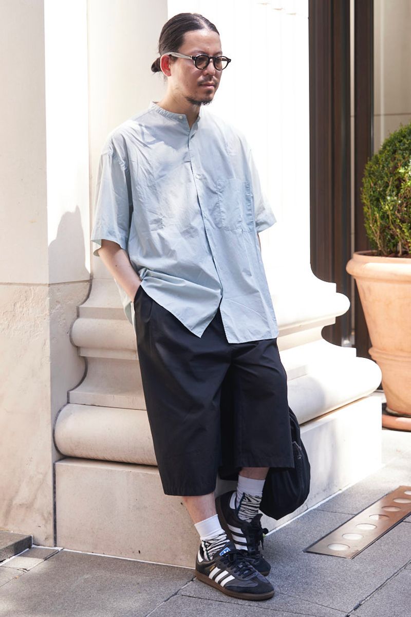 グラフペーパーのシャツコーディネート | 250908-0814-48 カズ