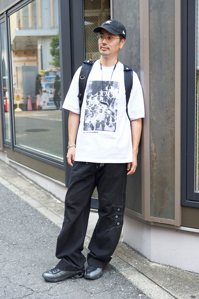 アフィックスワークスのTシャツコーディネート | 250908-0819-04 YASKIN 2枚目の写真