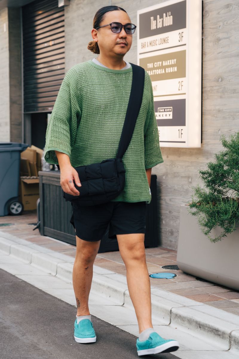 ジャーナルスタンダードレリュームのTシャツコーディネート | 250920-0246-58 庄子紘太 3枚目の写真