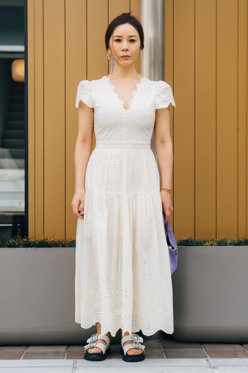 不明のワンピースコーディネート | 250916-0910-35 ユリコ