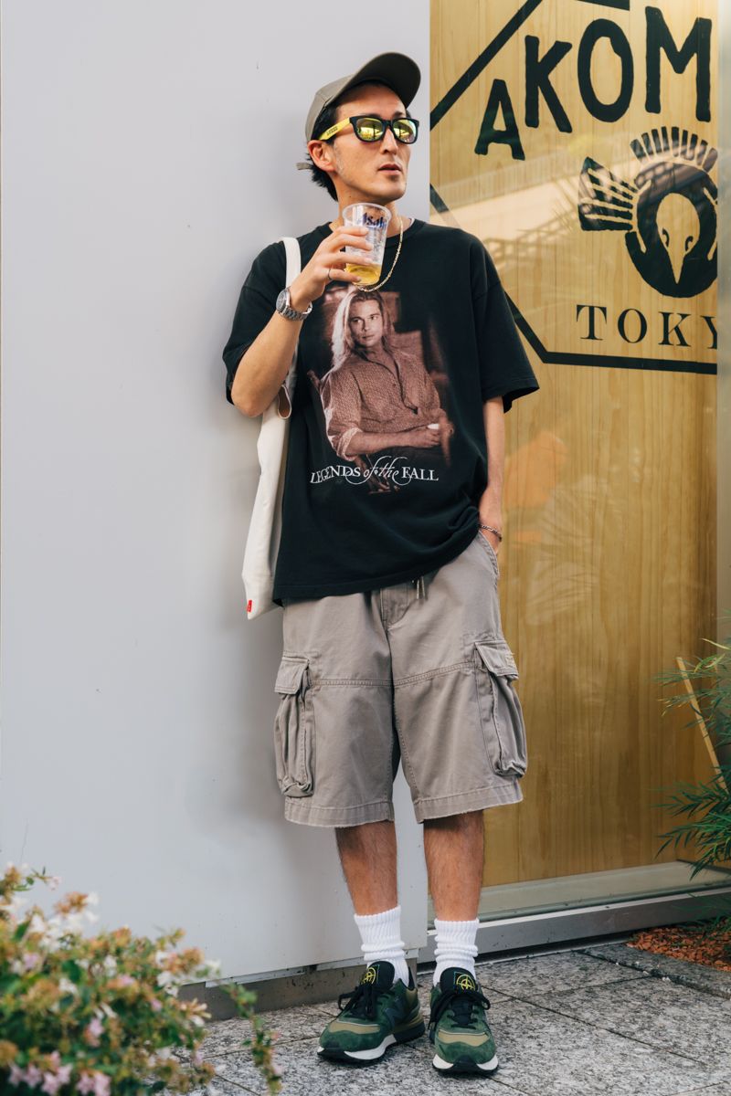 古着のTシャツコーディネート | 250923-1834-50 田中 健 2枚目の写真