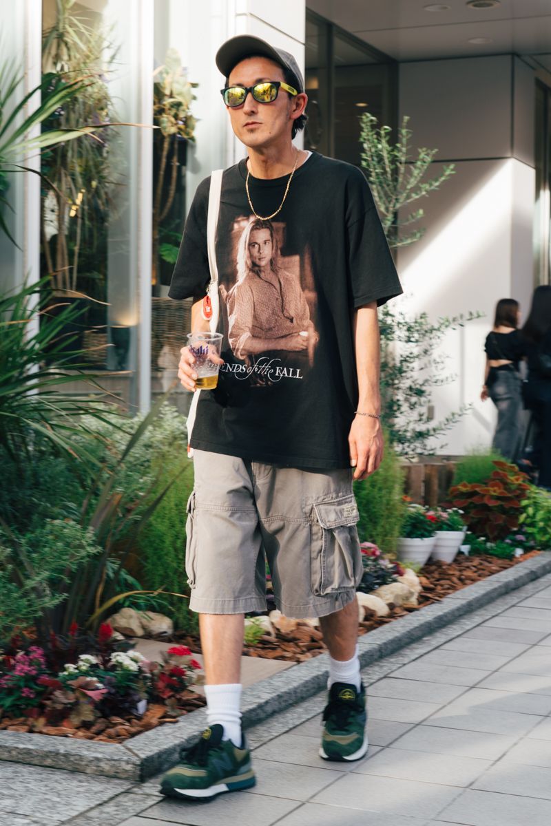 古着のTシャツコーディネート | 250923-1834-50 田中 健