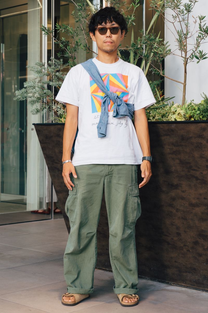 古着のTシャツコーディネート | 250923-1848-32 三浦豪祥 4枚目の写真