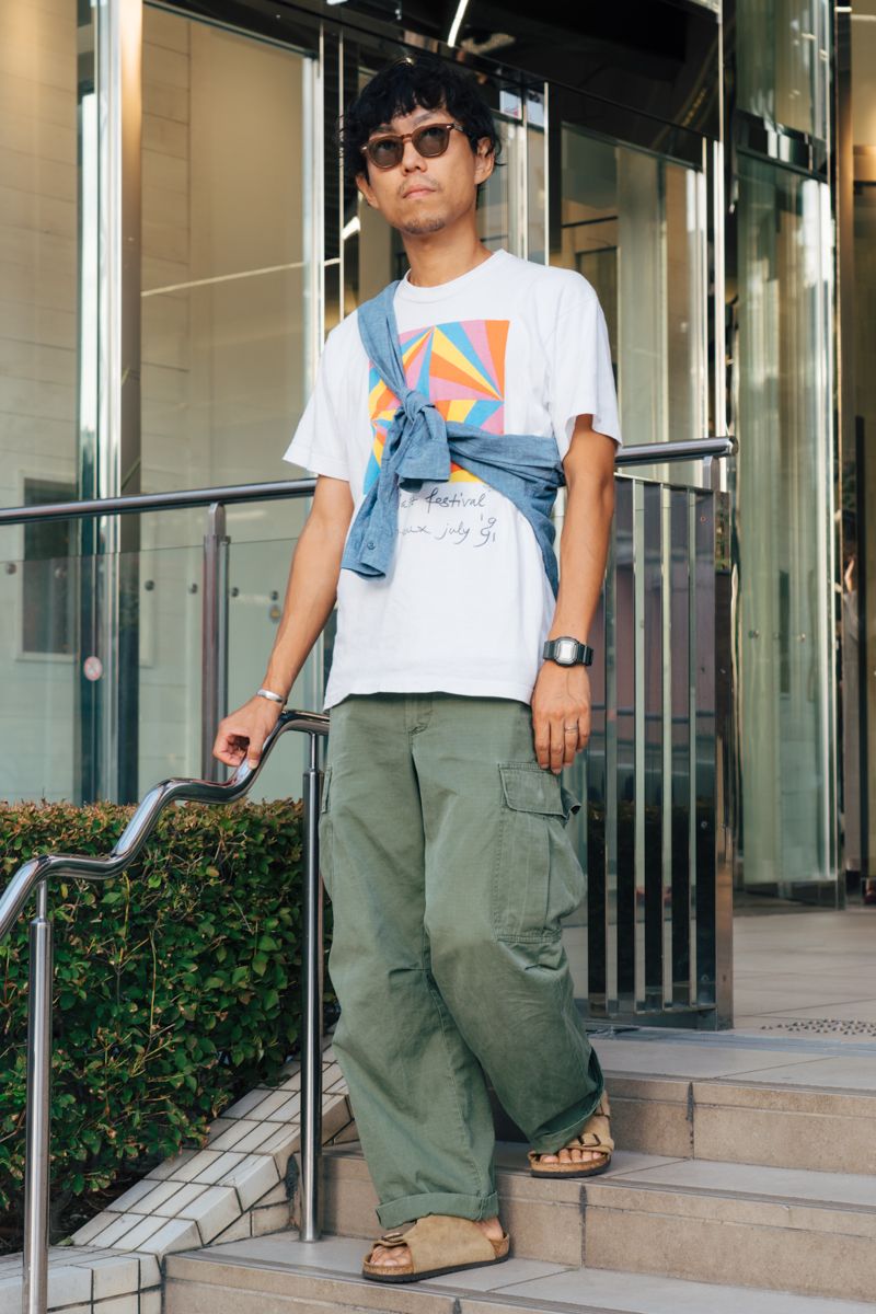 古着のTシャツコーディネート | 250923-1848-32 三浦豪祥 3枚目の写真