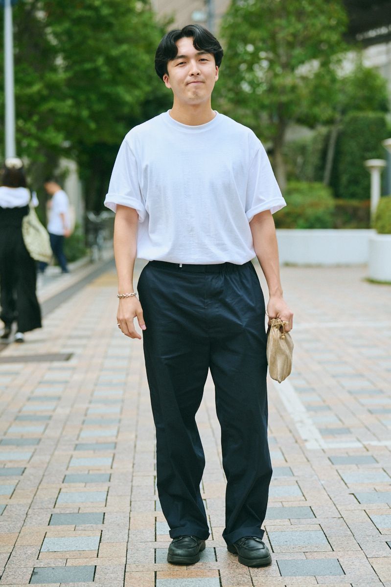 グラフペーパーのTシャツコーディネート | 250920-0315-04 高田涼平 4枚目の写真