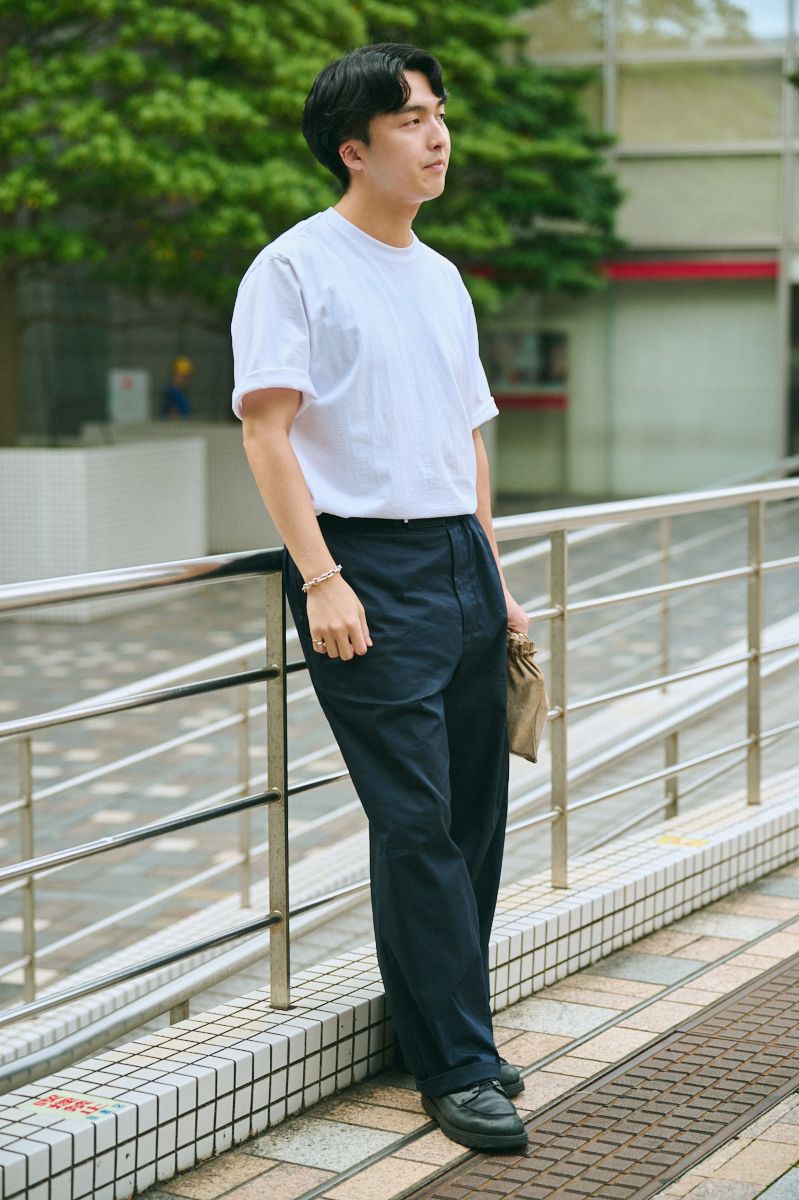 グラフペーパーのTシャツコーディネート | 250920-0315-04 高田涼平 2枚目の写真