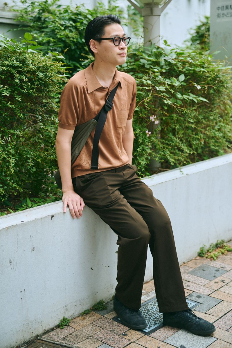 古着のポロシャツコーディネート | 250920-0319-43 玉城剛之介 2枚目の写真