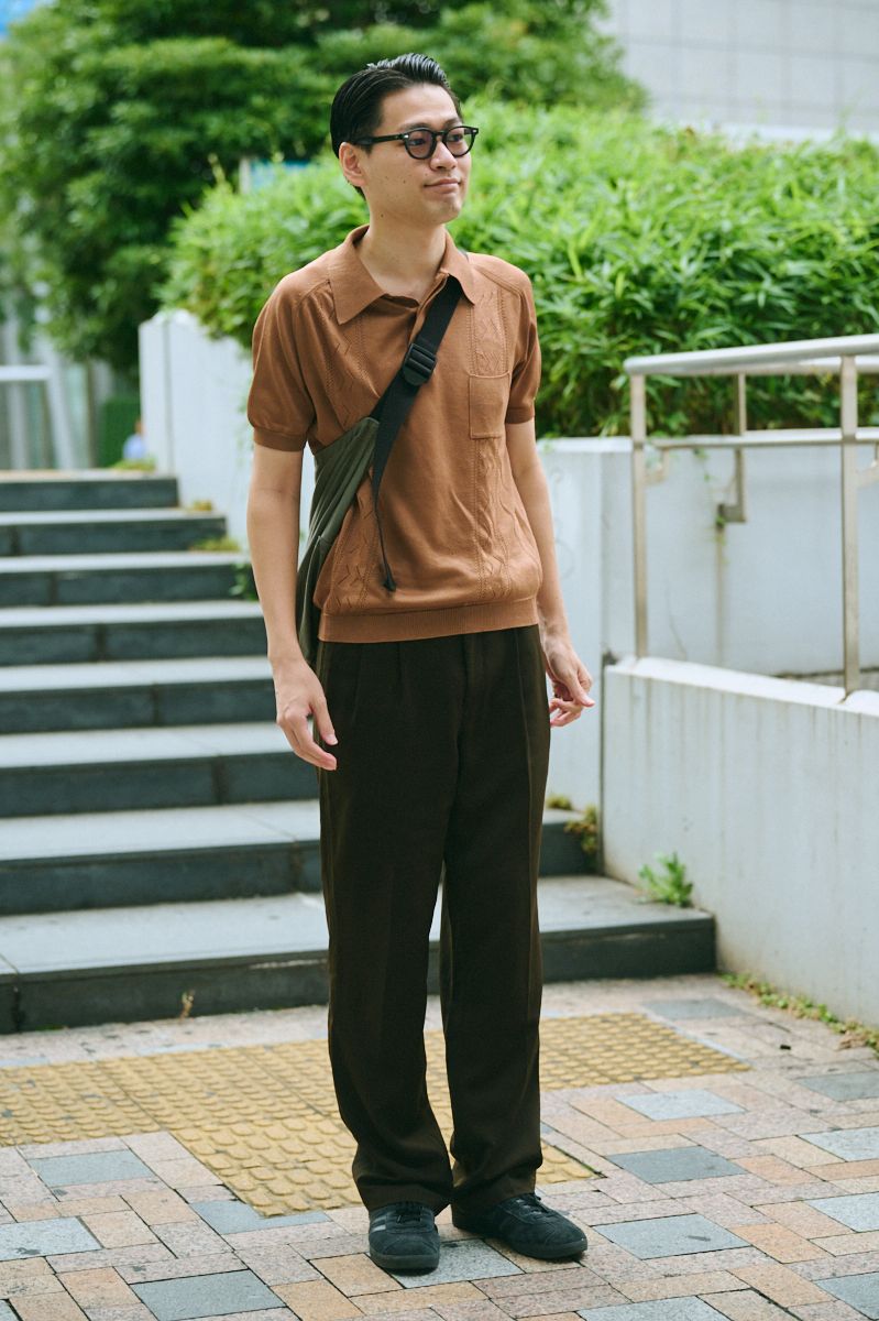 古着のポロシャツコーディネート | 250920-0319-43 玉城剛之介 3枚目の写真