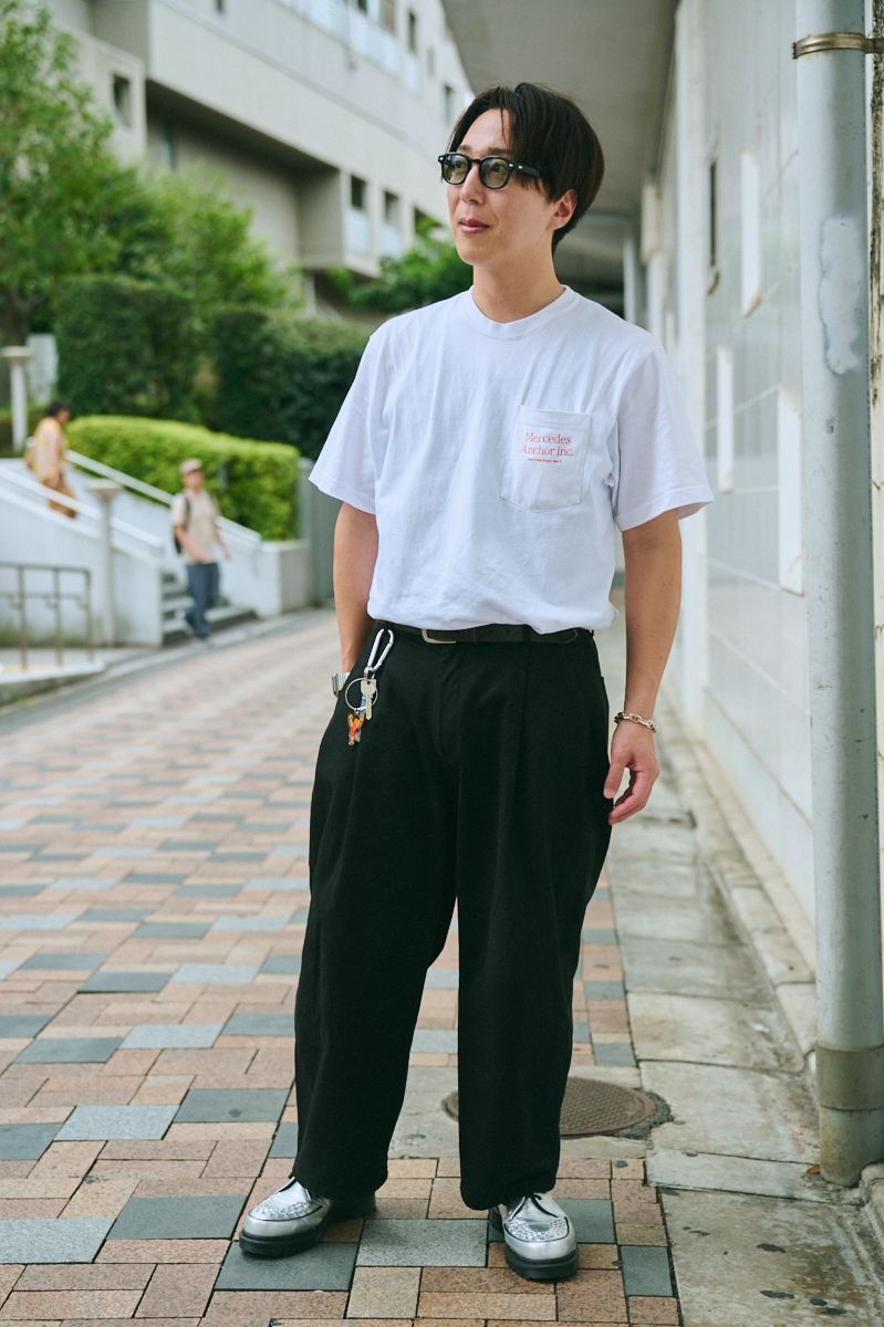 メルセデスアンカーインクのTシャツコーディネート | 250920-0348-59 鈴木 優 3枚目の写真