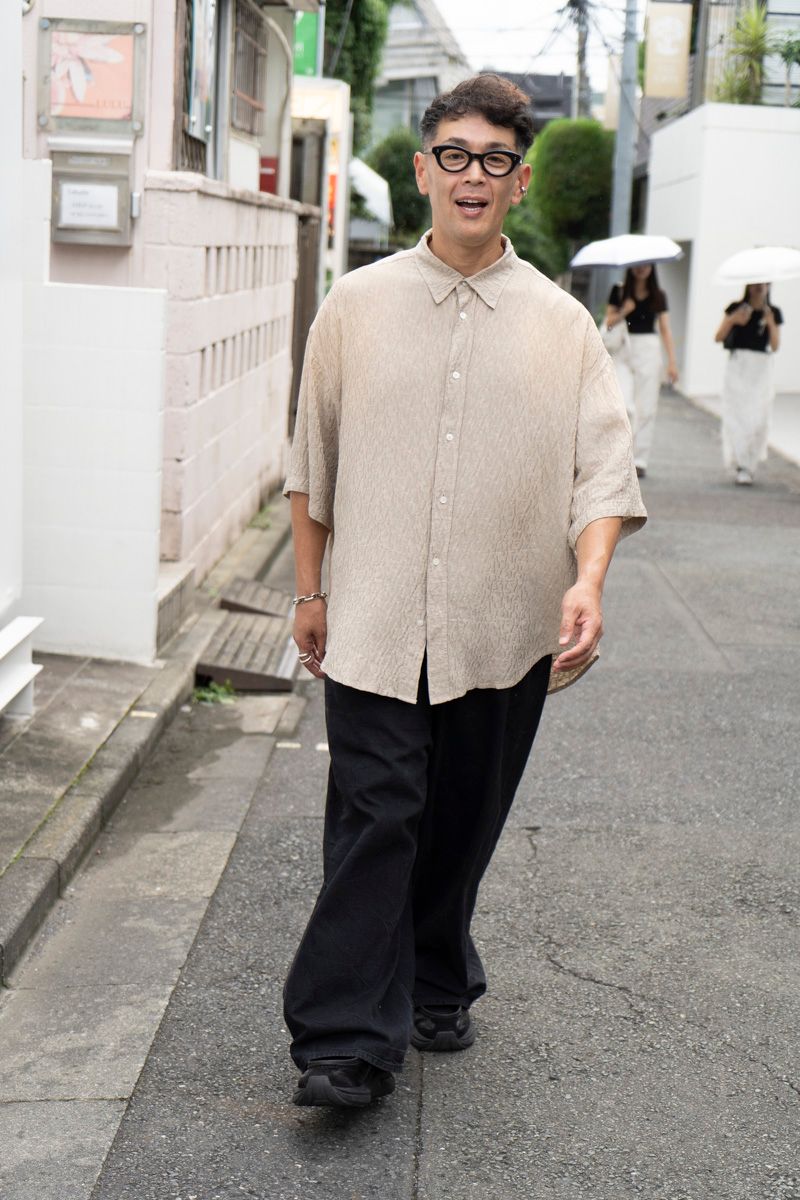 アクネストゥディオズのシャツコーディネート | 250923-1912-42 竹下大介 3枚目の写真