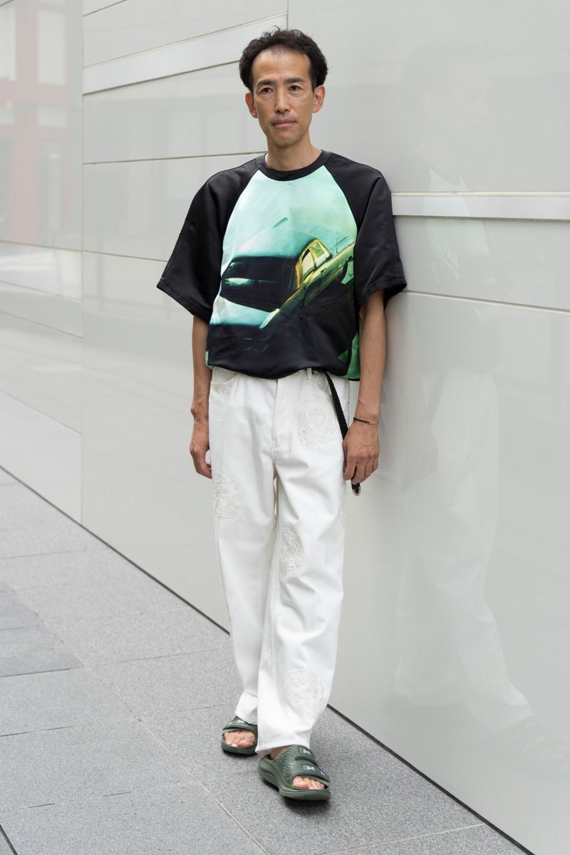 ジルサンダーのTシャツコーディネート | 250923-1643-15 MS 2枚目の写真