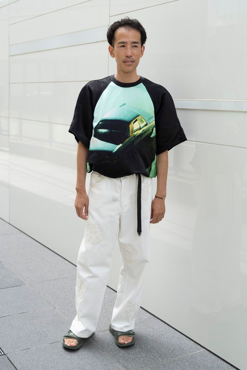 ジルサンダーのTシャツコーディネート | 250923-1643-15 MS