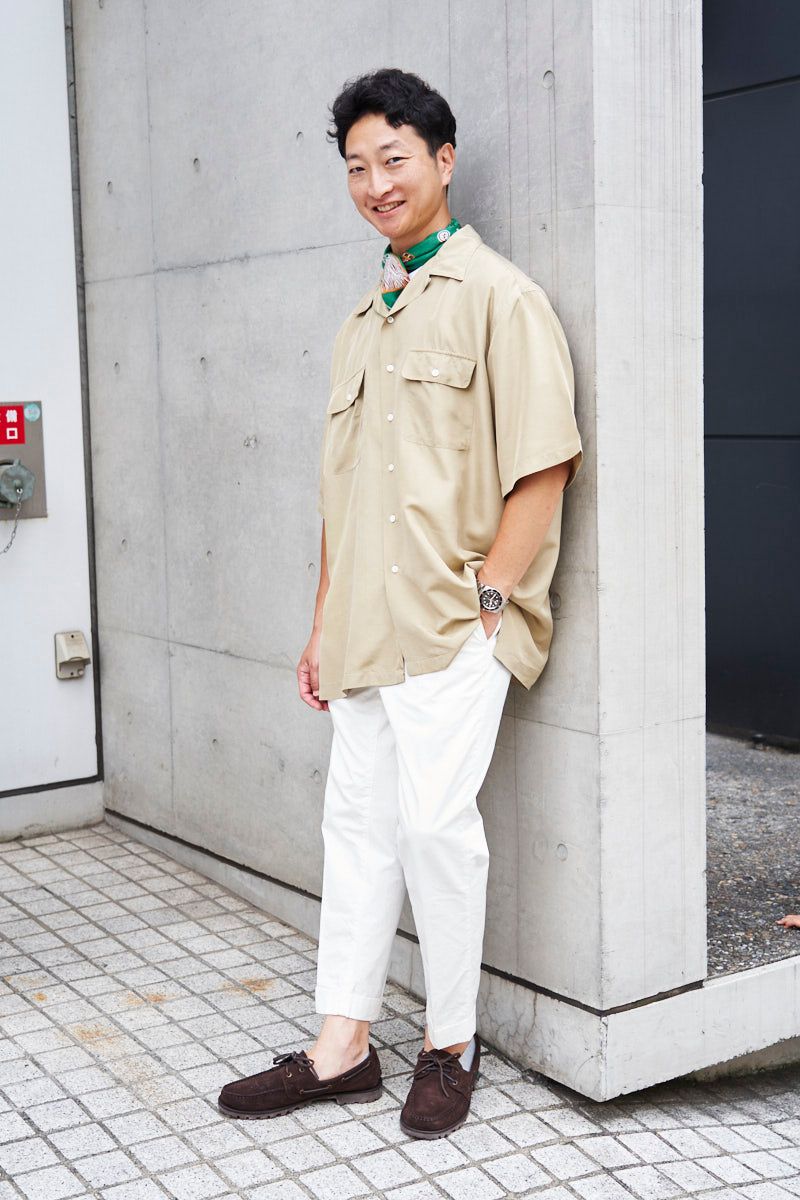 ポロラルフローレンのシャツコーディネート | 250923-1732-21 えいた