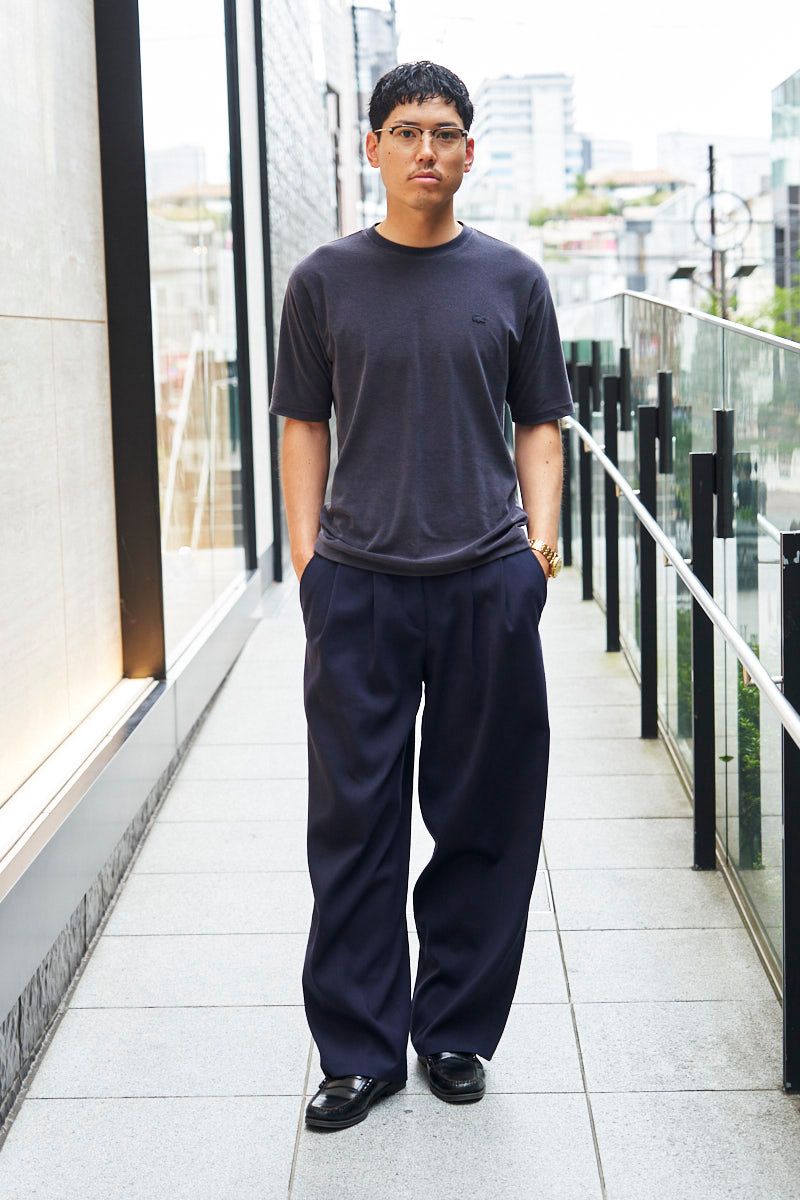 ラコステのTシャツコーディネート | 250923-1735-19 椎名 4枚目の写真