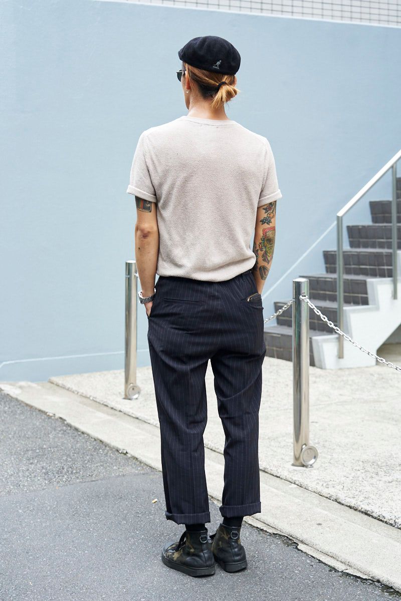 バナナリパブリックのTシャツコーディネート | 250923-1745-42 スズキイッセイ 3枚目の写真