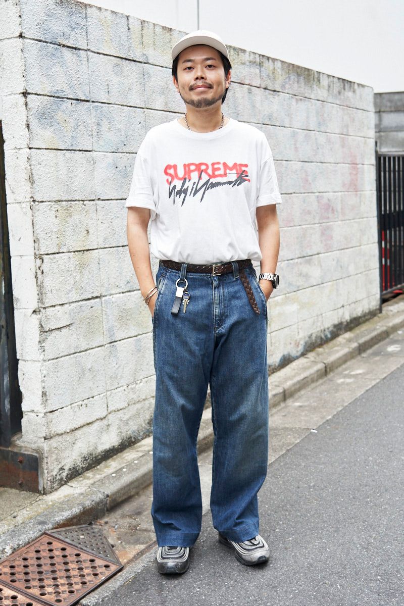 シュプリーム×ヨウジヤマモトのTシャツコーディネート | 250923-1759-45 香川剛毅 2枚目の写真