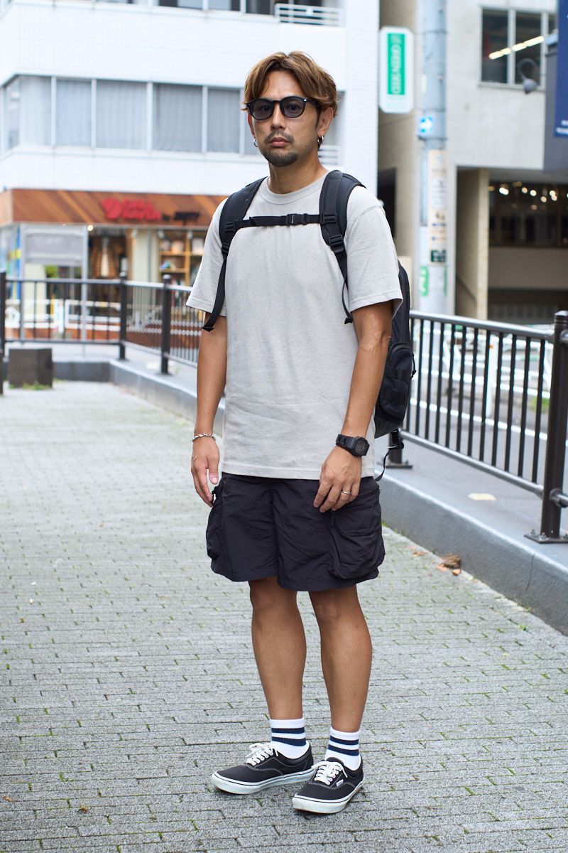 無印良品のTシャツコーディネート | 250923-1945-16 もぎゆうた 3枚目の写真