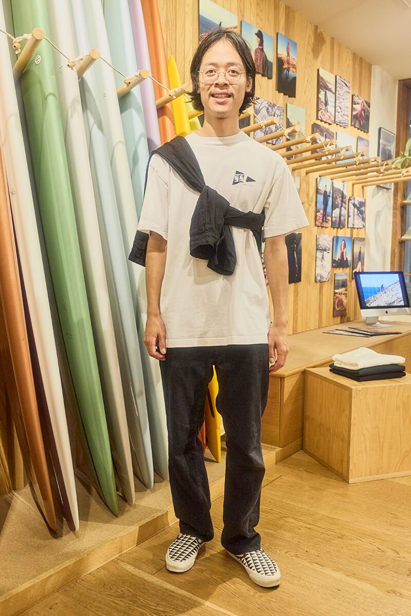 エヴァンキノリのシャツコーディネート | 250922-1228-25 山本大遙